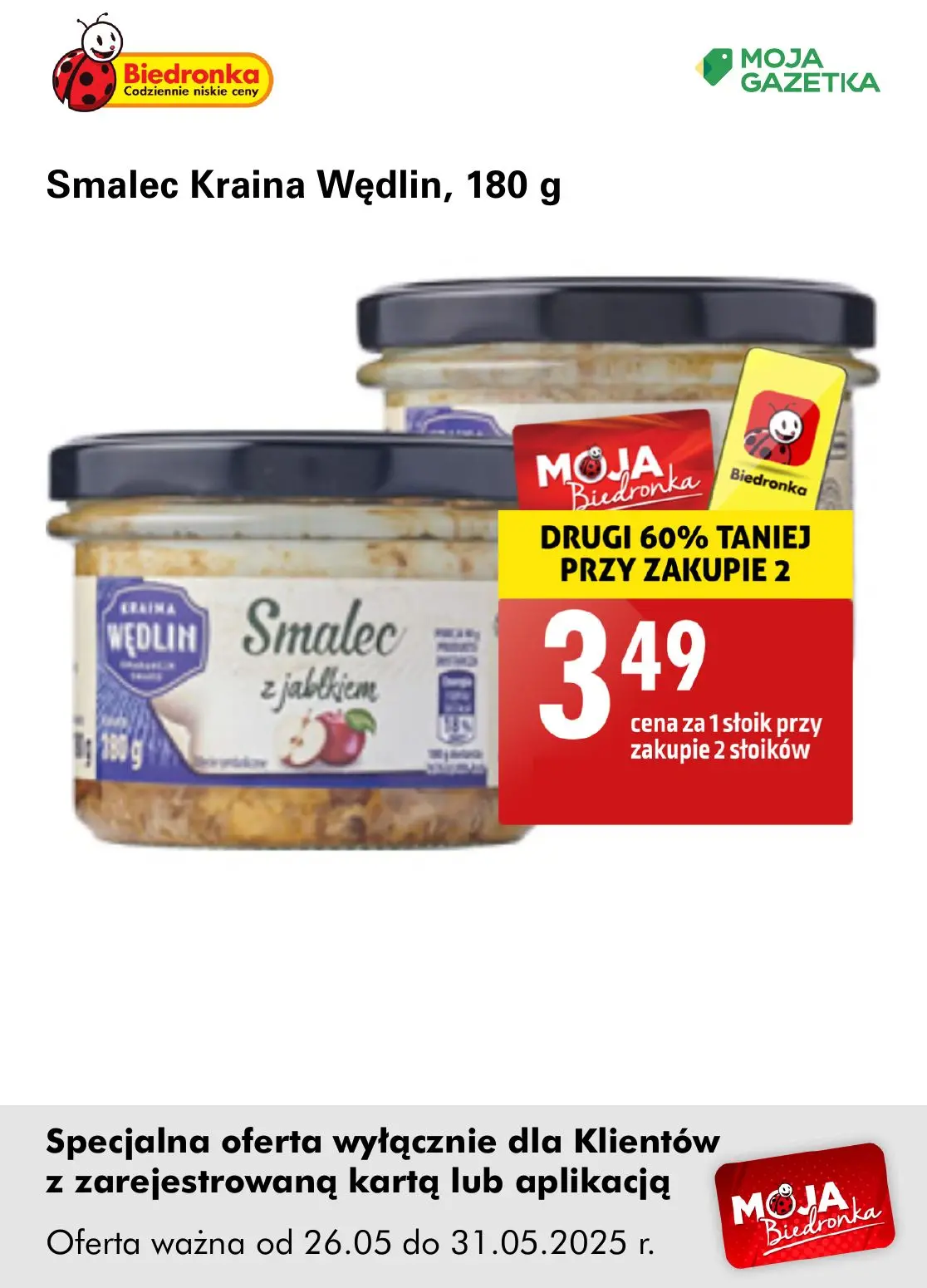 gazetka promocyjna Biedronka Oferta z kartą Moja Biedronka - Strona 21
