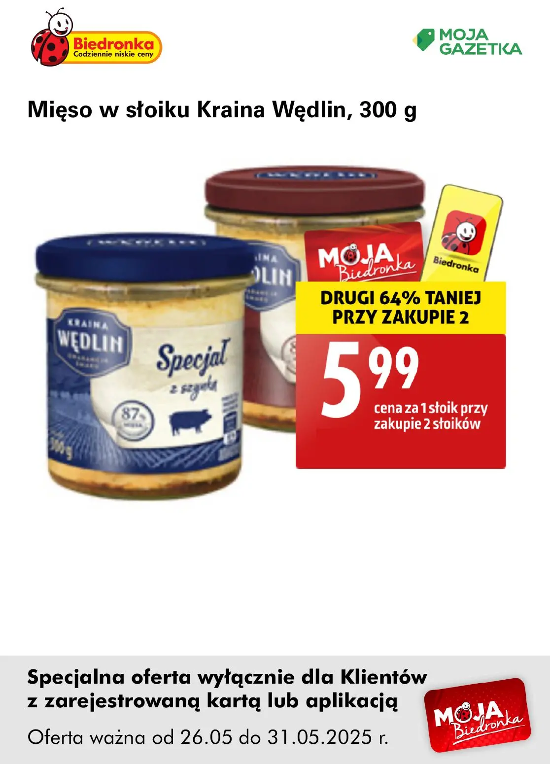 gazetka promocyjna Biedronka Oferta z kartą Moja Biedronka - Strona 22