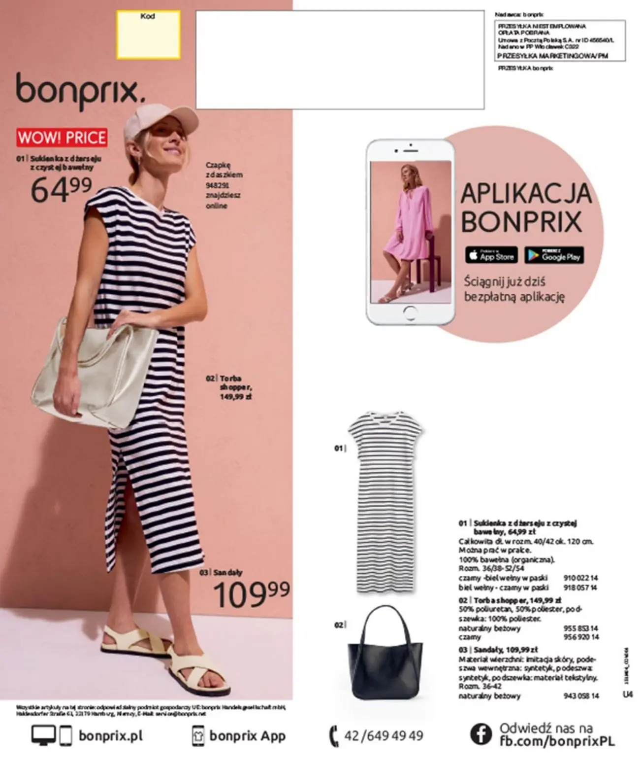 gazetka promocyjna bonprix HITY WIOSENNEJ MODY - Strona 124