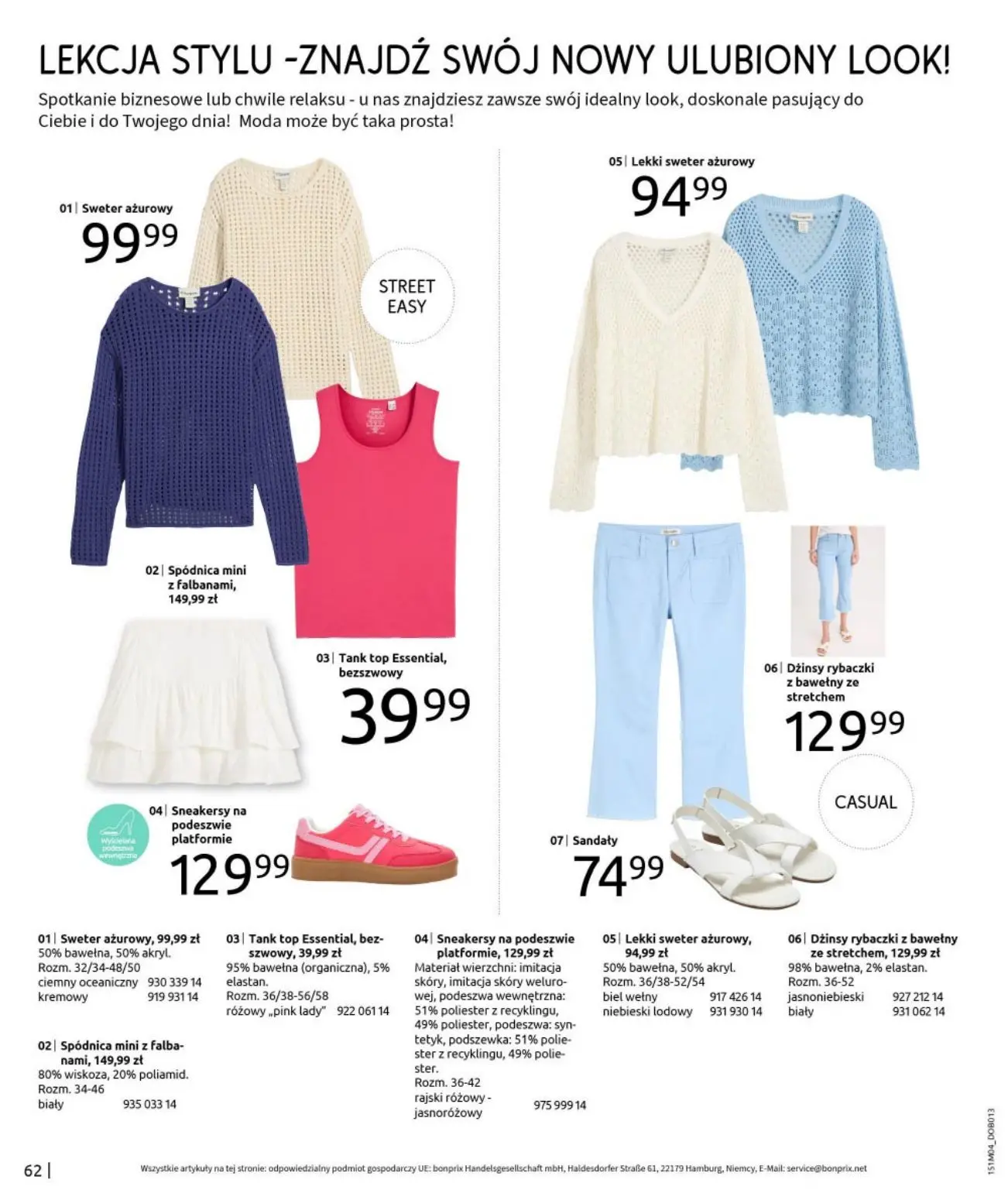 gazetka promocyjna bonprix HITY WIOSENNEJ MODY - Strona 64
