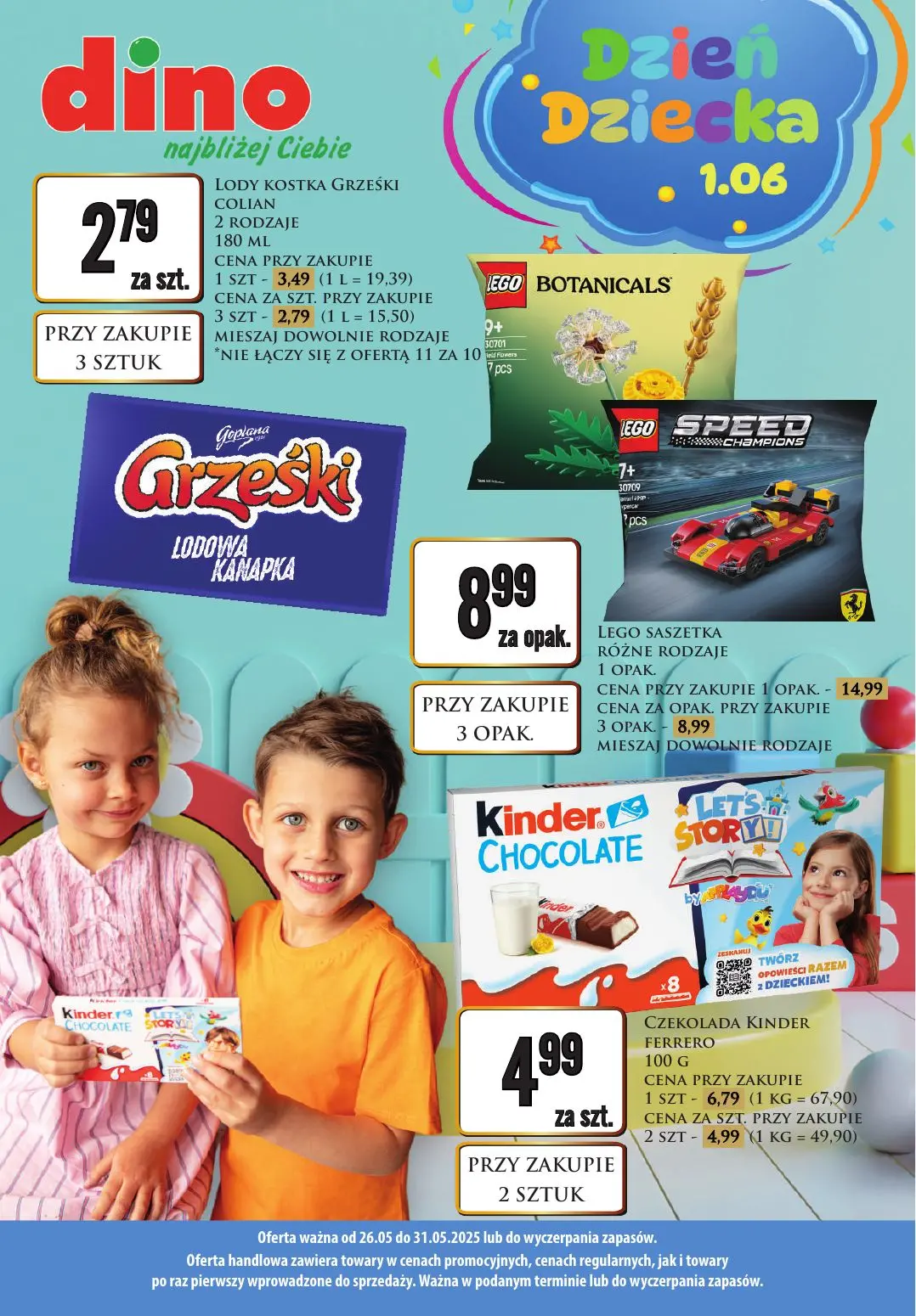 gazetka promocyjna dino Dzień dziecka - Strona 1