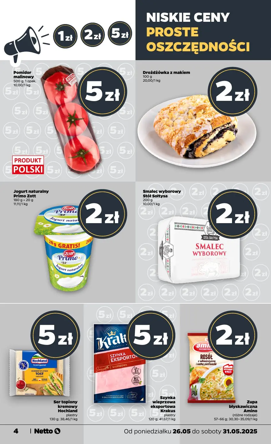 gazetka promocyjna NETTO Od poniedziałku - Strona 4