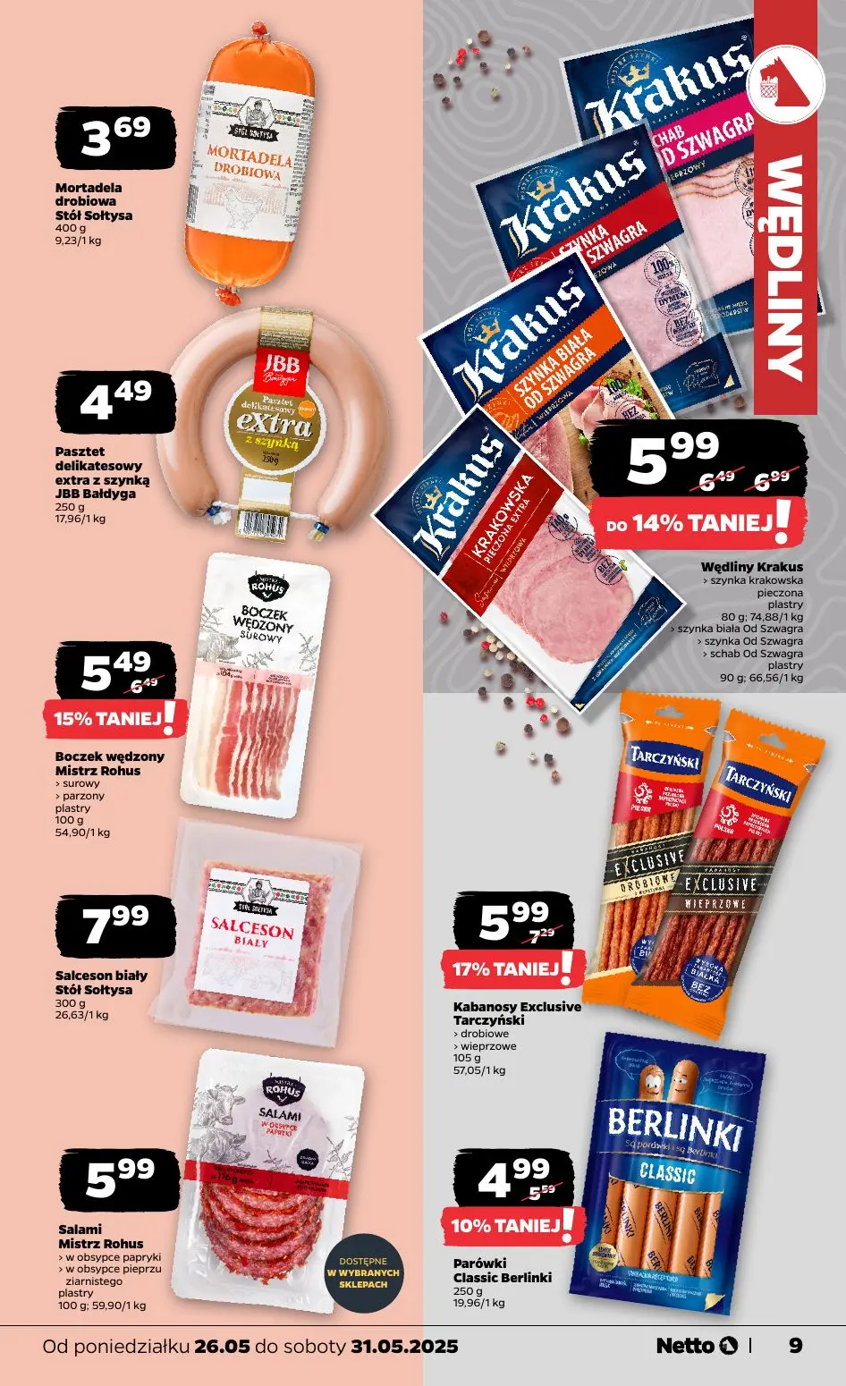 gazetka promocyjna NETTO Od poniedziałku - Strona 9