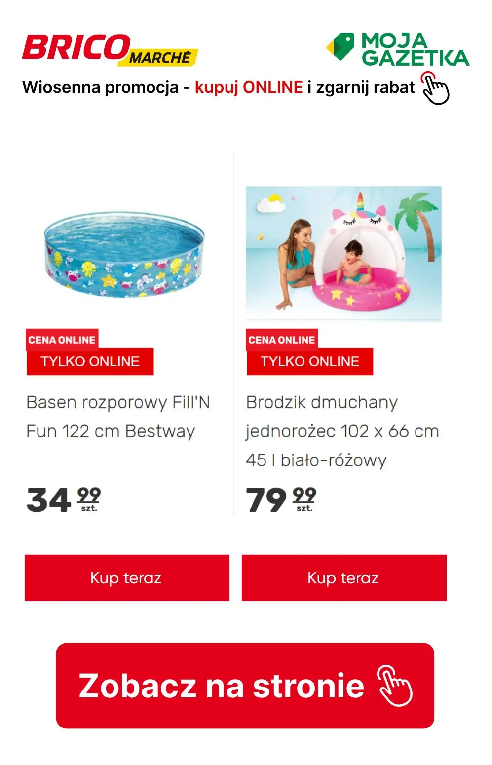 gazetka promocyjna BRICOMARCHE Wiosenny zawrót głowy! Zrób zakupy, zgarnij RABAT!!! - Strona 3