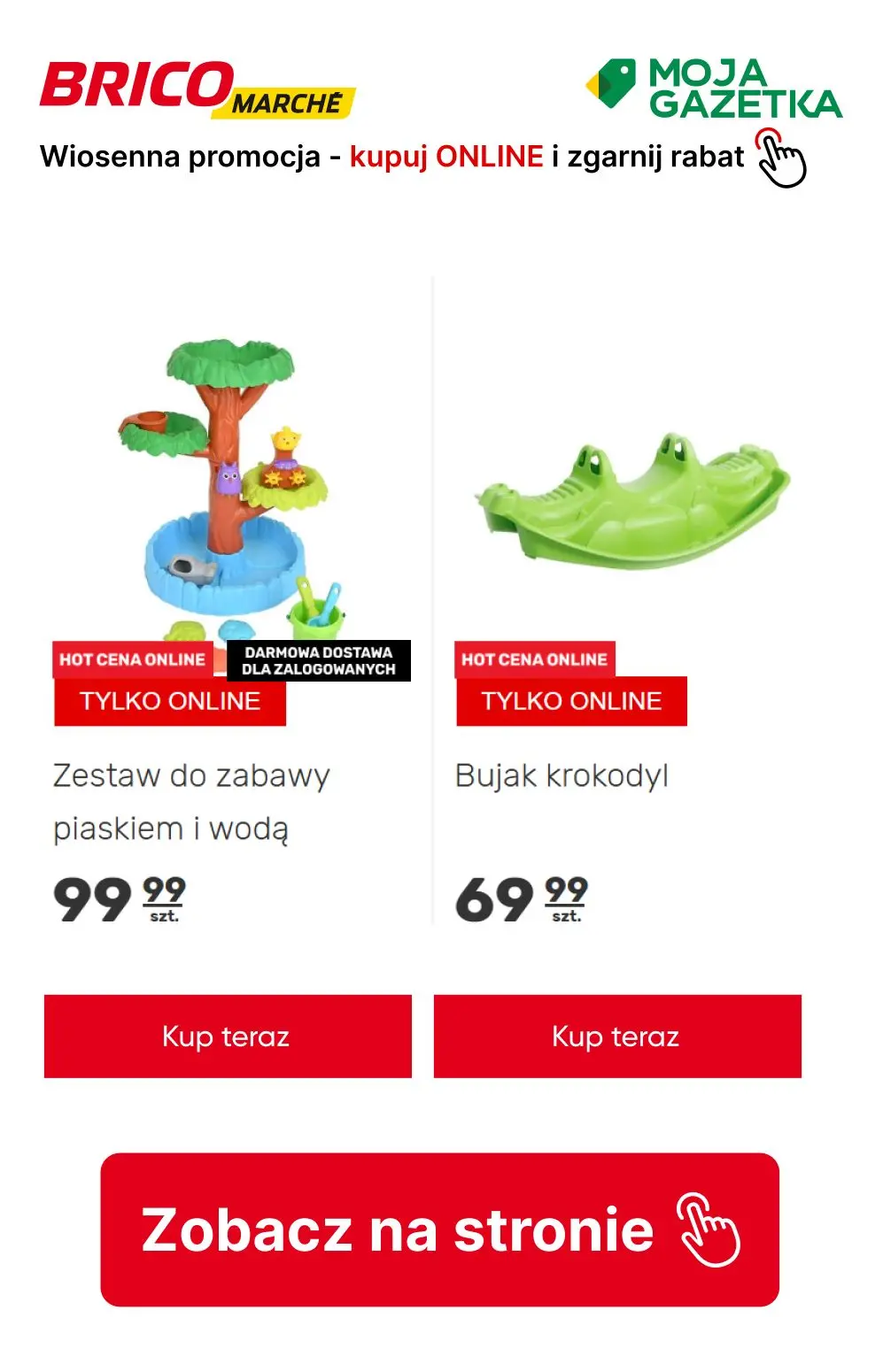 gazetka promocyjna BRICOMARCHE Wiosenny zawrót głowy! Zrób zakupy, zgarnij RABAT!!! - Strona 4