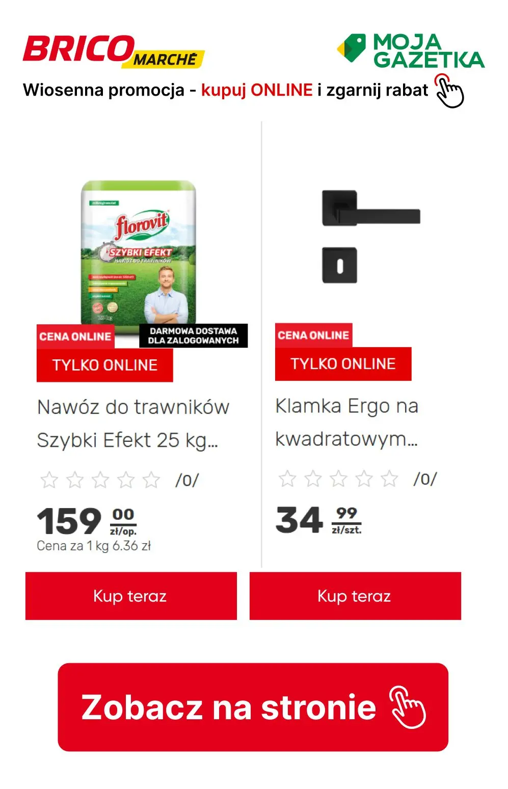gazetka promocyjna BRICOMARCHE Wiosenny zawrót głowy! Zrób zakupy, zgarnij RABAT!!! - Strona 7