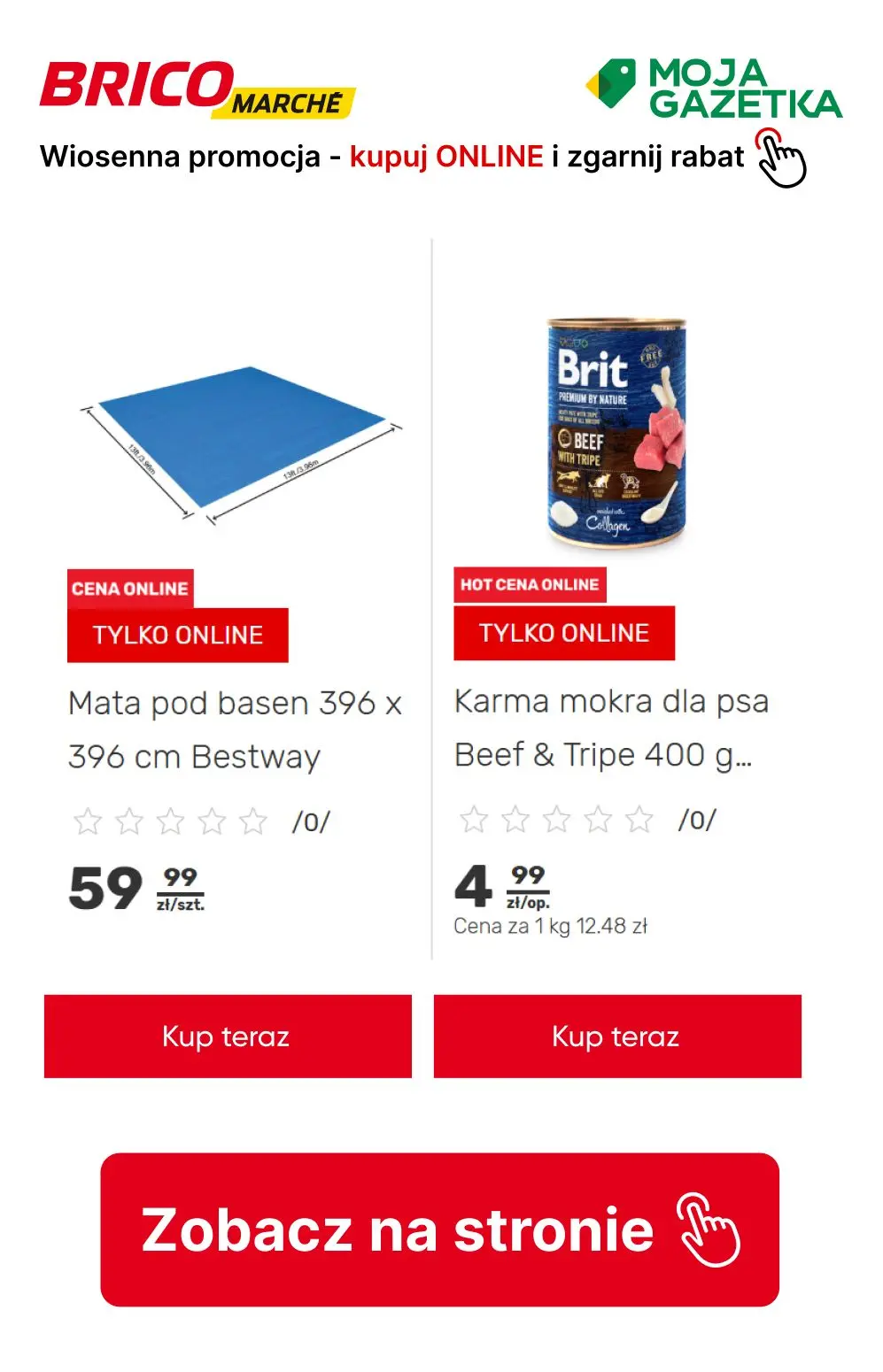 gazetka promocyjna BRICOMARCHE Wiosenny zawrót głowy! Zrób zakupy, zgarnij RABAT!!! - Strona 9