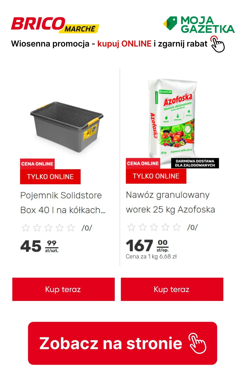 gazetka promocyjna BRICOMARCHE Wiosenny zawrót głowy! Zrób zakupy, zgarnij RABAT!!! - Strona 10