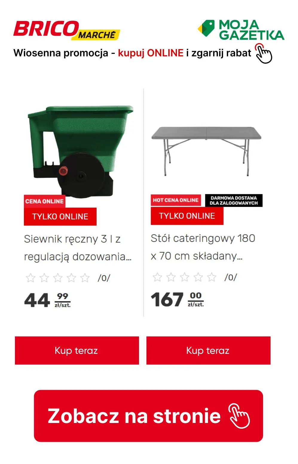 gazetka promocyjna BRICOMARCHE Wiosenny zawrót głowy! Zrób zakupy, zgarnij RABAT!!! - Strona 11
