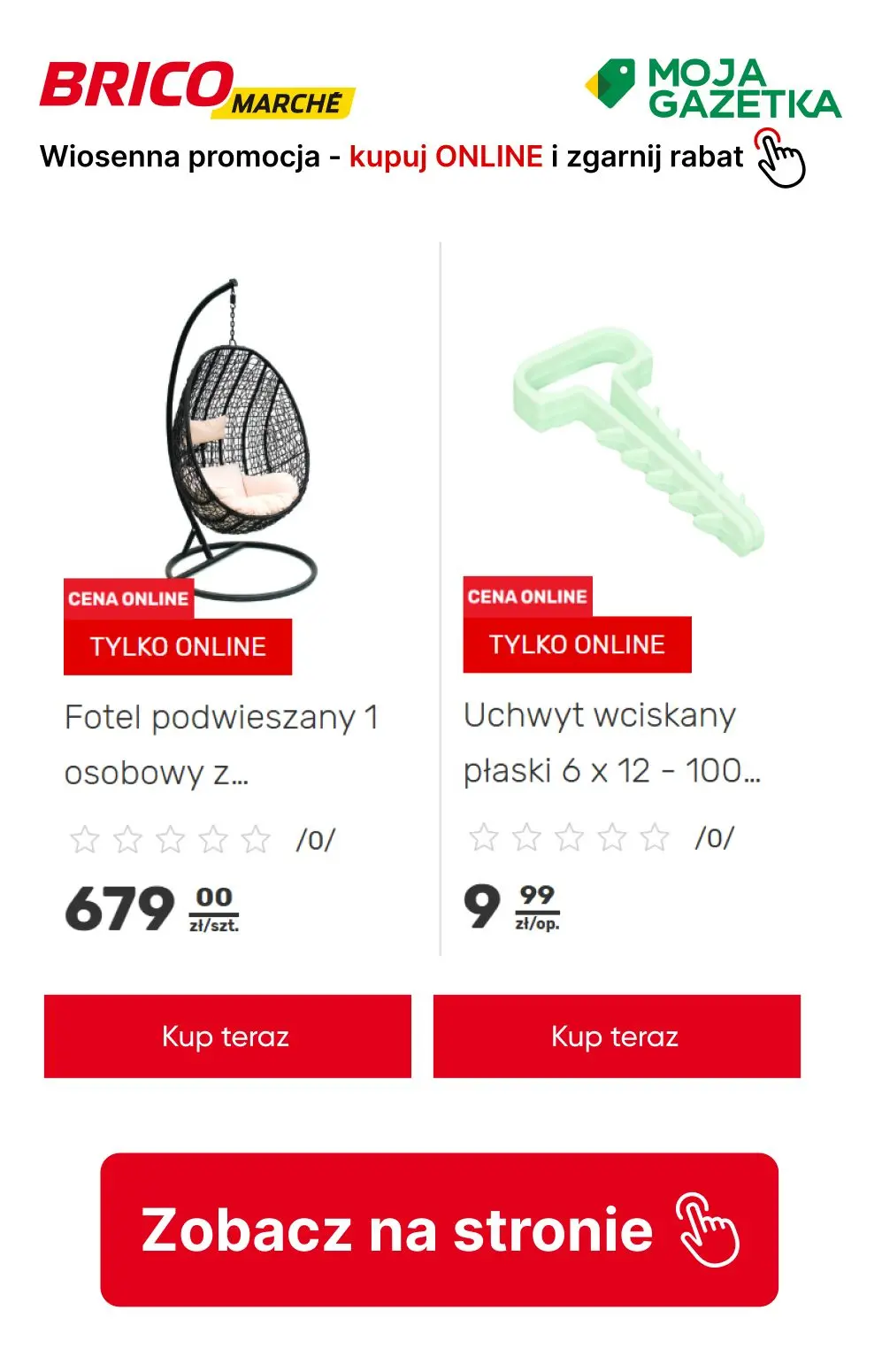 gazetka promocyjna BRICOMARCHE Wiosenny zawrót głowy! Zrób zakupy, zgarnij RABAT!!! - Strona 12