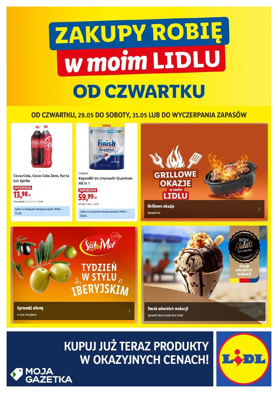 gazetka promocyjna LIDL Zakupy robię w moim Lidlu od czwartku - Strona 1