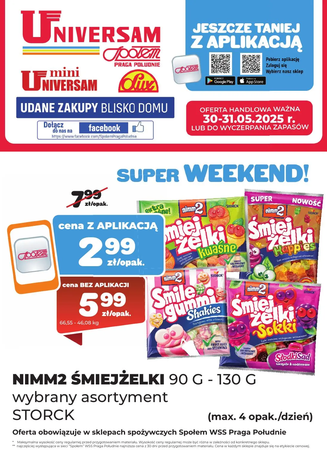 gazetka promocyjna Społem Praga Super Weekend - Strona 1