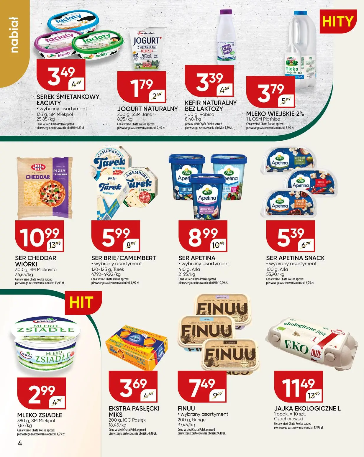 gazetka promocyjna Chata Polska - Strona 4