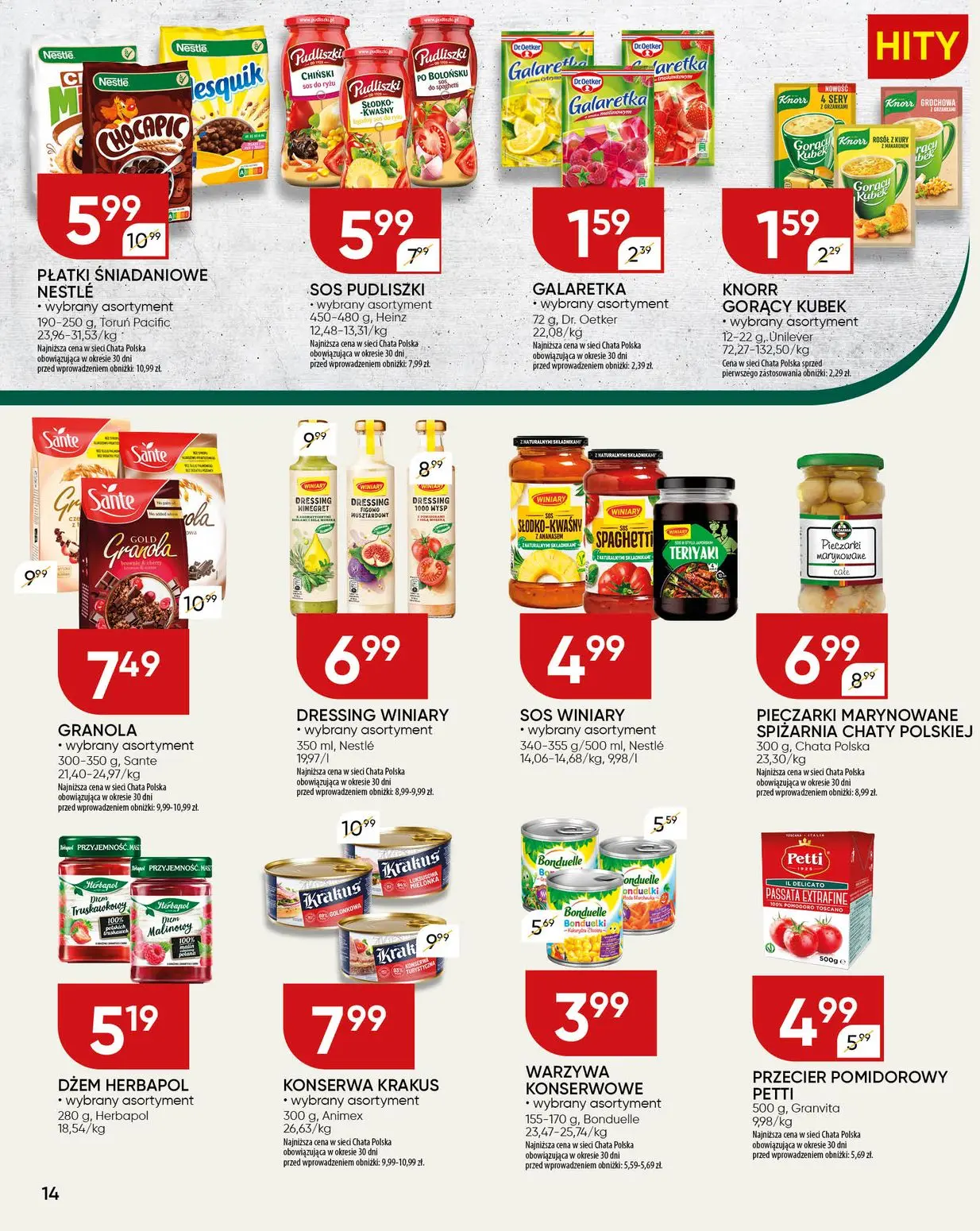 gazetka promocyjna Chata Polska - Strona 14