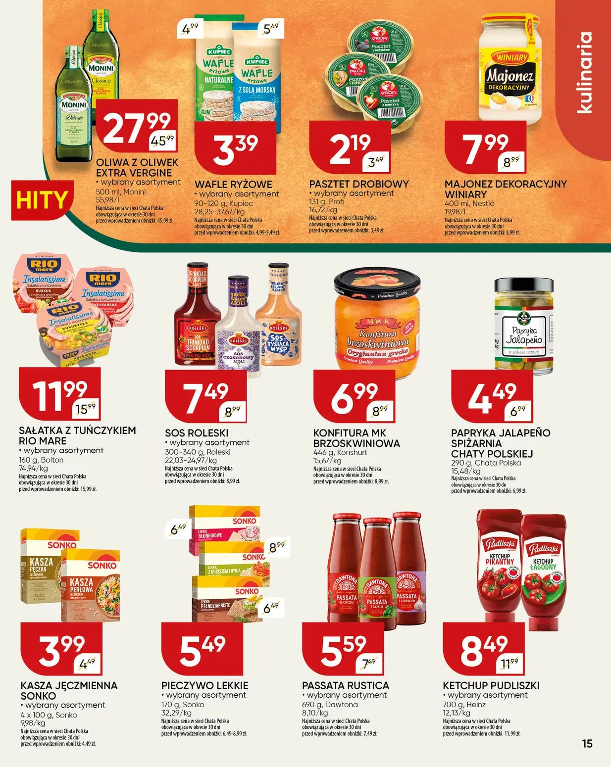 gazetka promocyjna Chata Polska - Strona 15