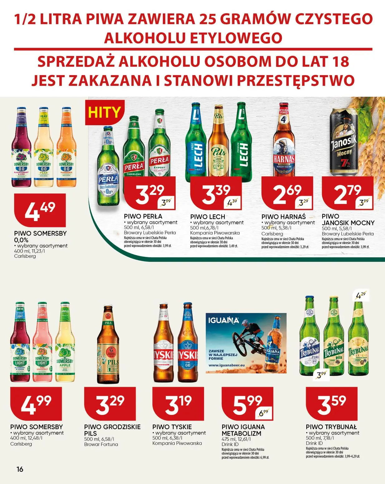 gazetka promocyjna Chata Polska - Strona 16