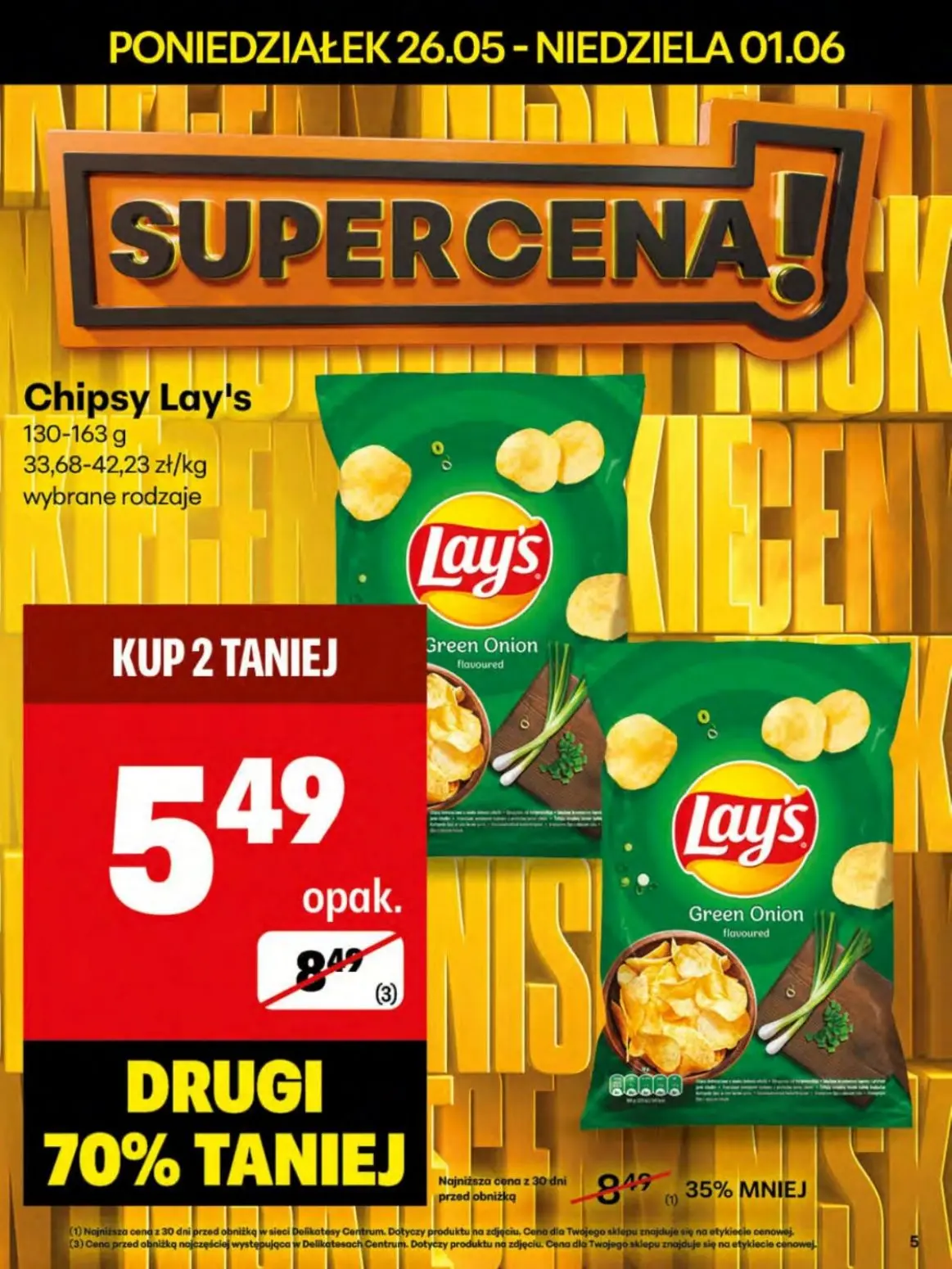 gazetka promocyjna Delikatesy Centrum Od poniedziałku  - Strona 5