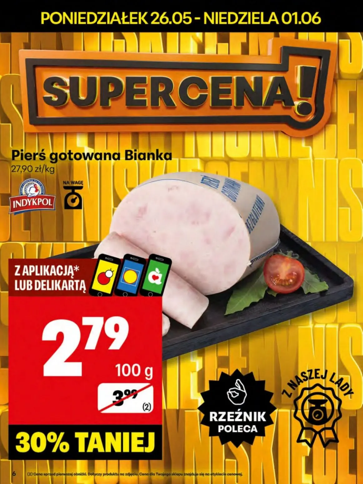 gazetka promocyjna Delikatesy Centrum Od poniedziałku  - Strona 6