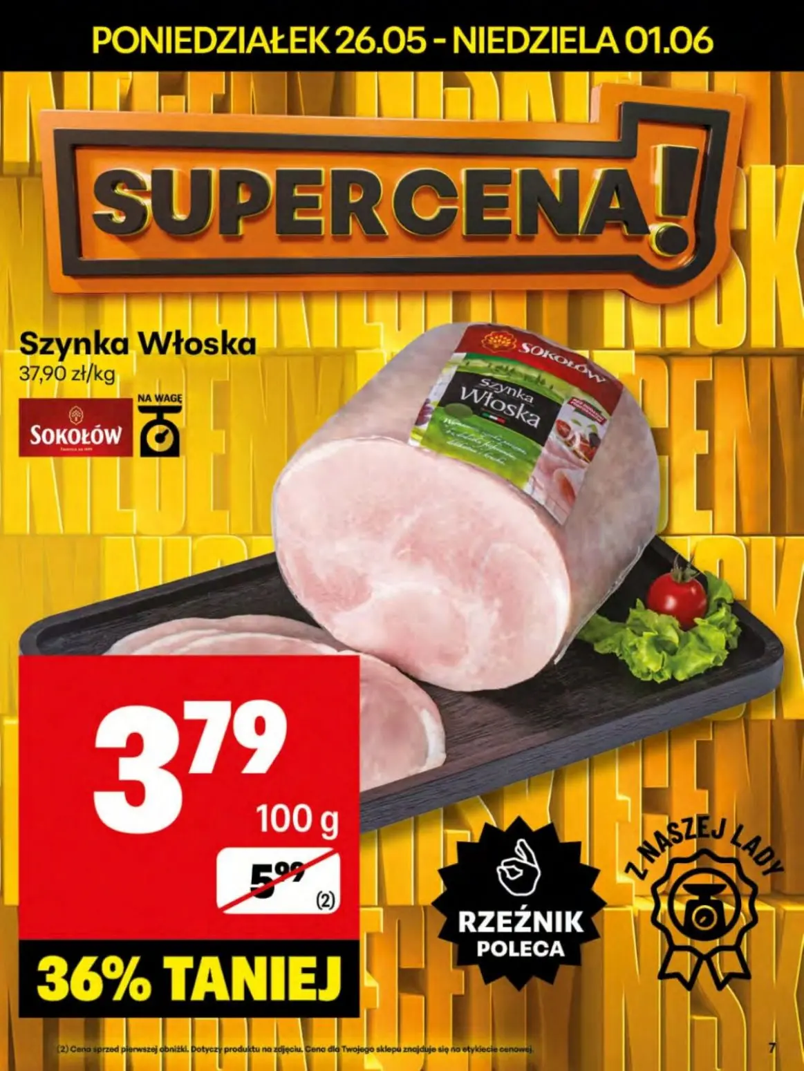 gazetka promocyjna Delikatesy Centrum Od poniedziałku  - Strona 7