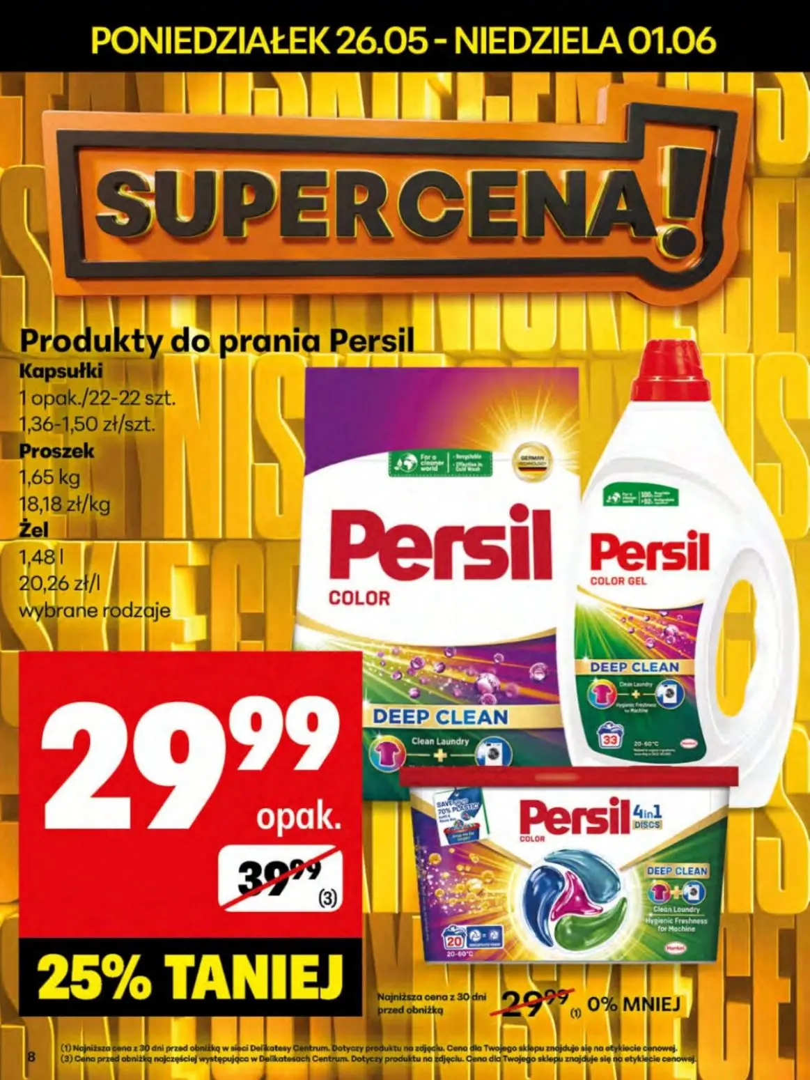 gazetka promocyjna Delikatesy Centrum Od poniedziałku  - Strona 8