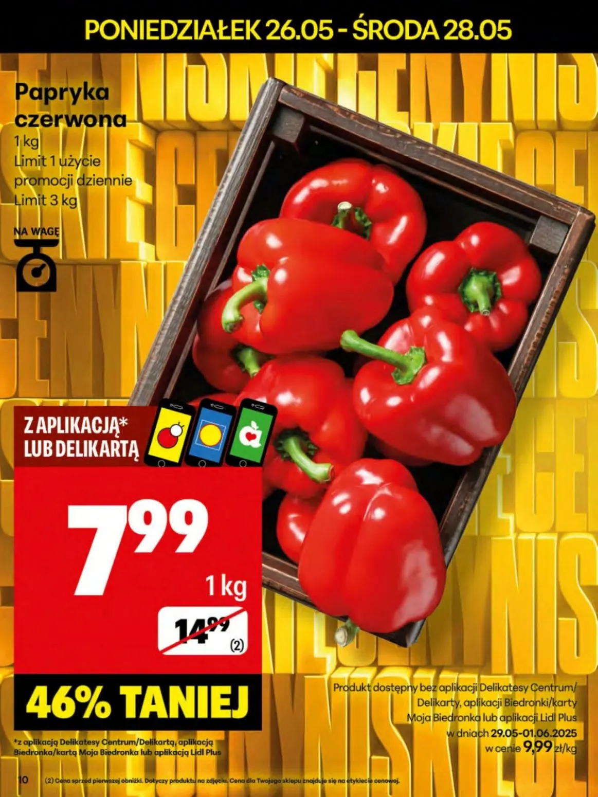 gazetka promocyjna Delikatesy Centrum Od poniedziałku  - Strona 10