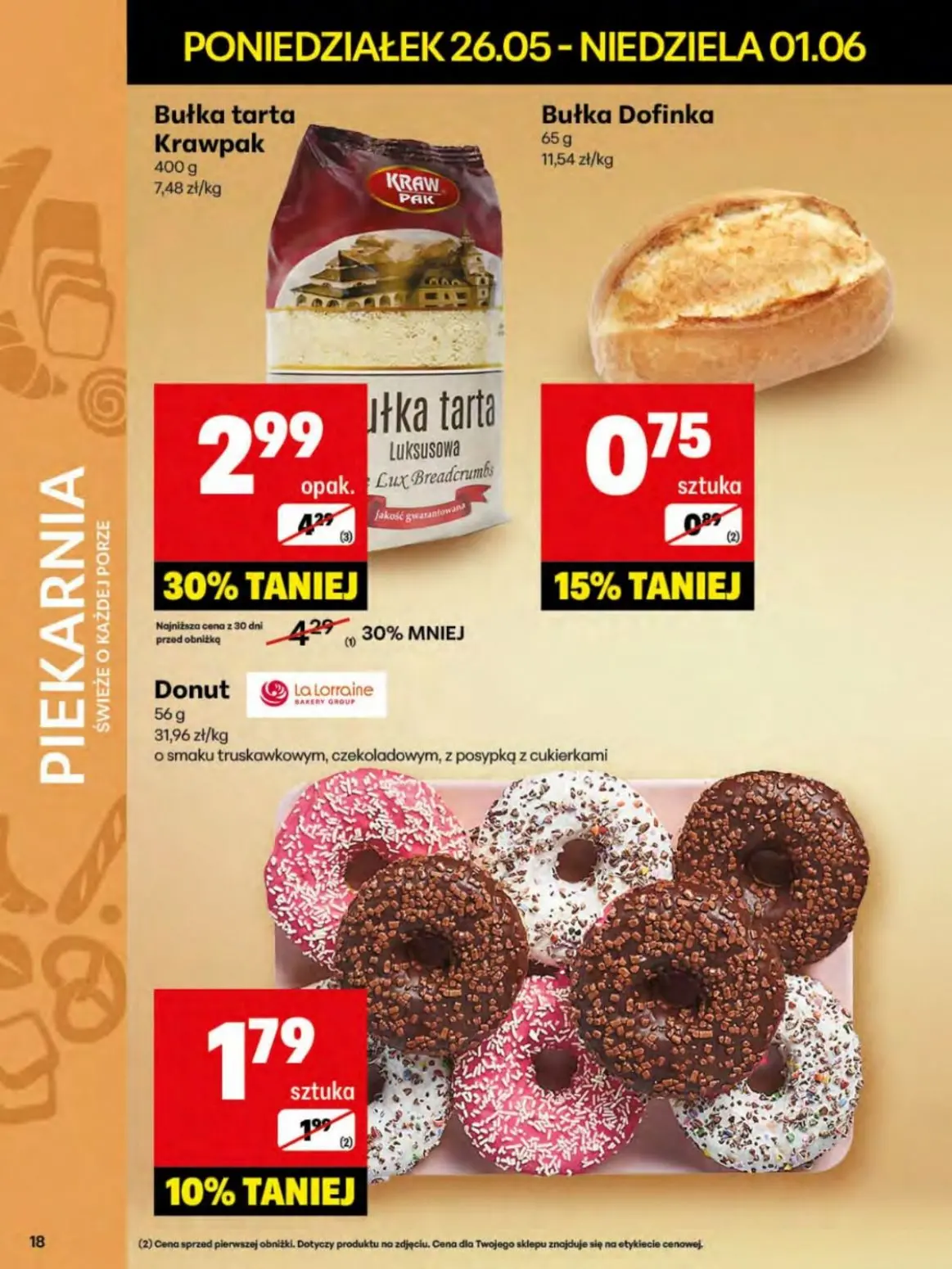 gazetka promocyjna Delikatesy Centrum Od poniedziałku  - Strona 18