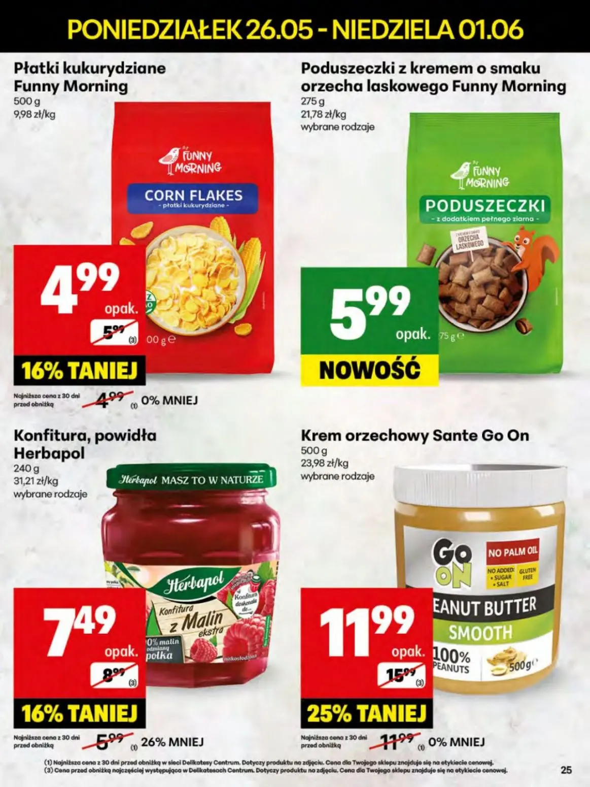 gazetka promocyjna Delikatesy Centrum Od poniedziałku  - Strona 25