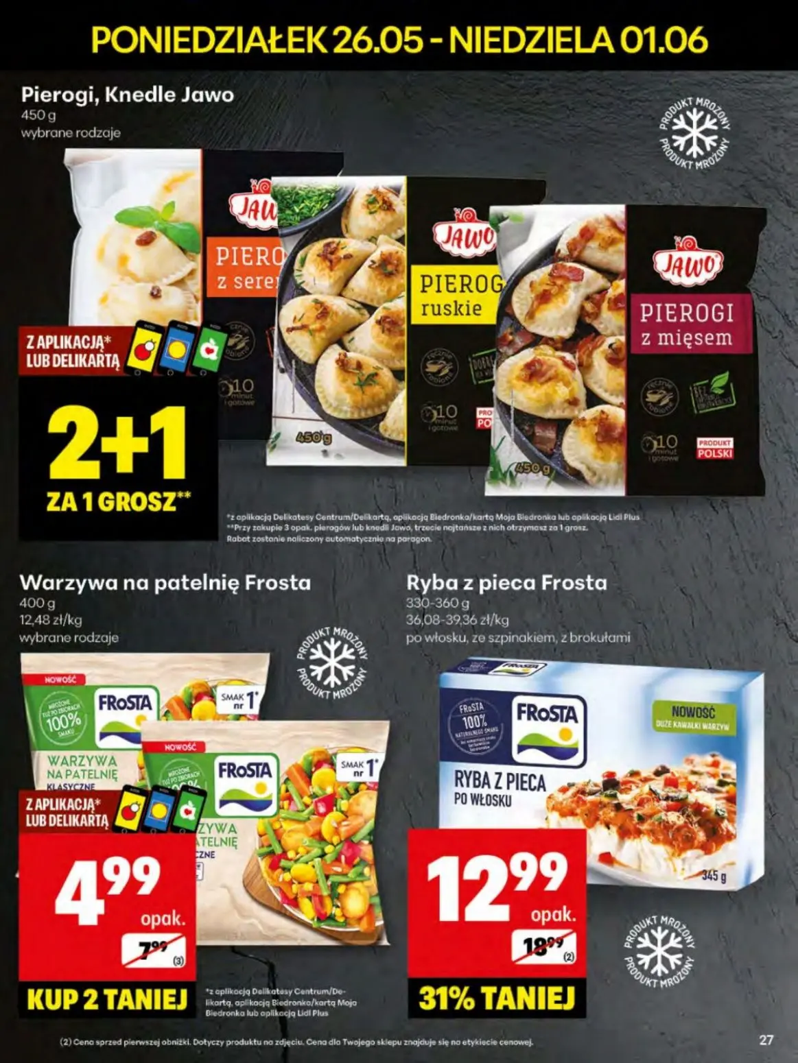 gazetka promocyjna Delikatesy Centrum Od poniedziałku  - Strona 27
