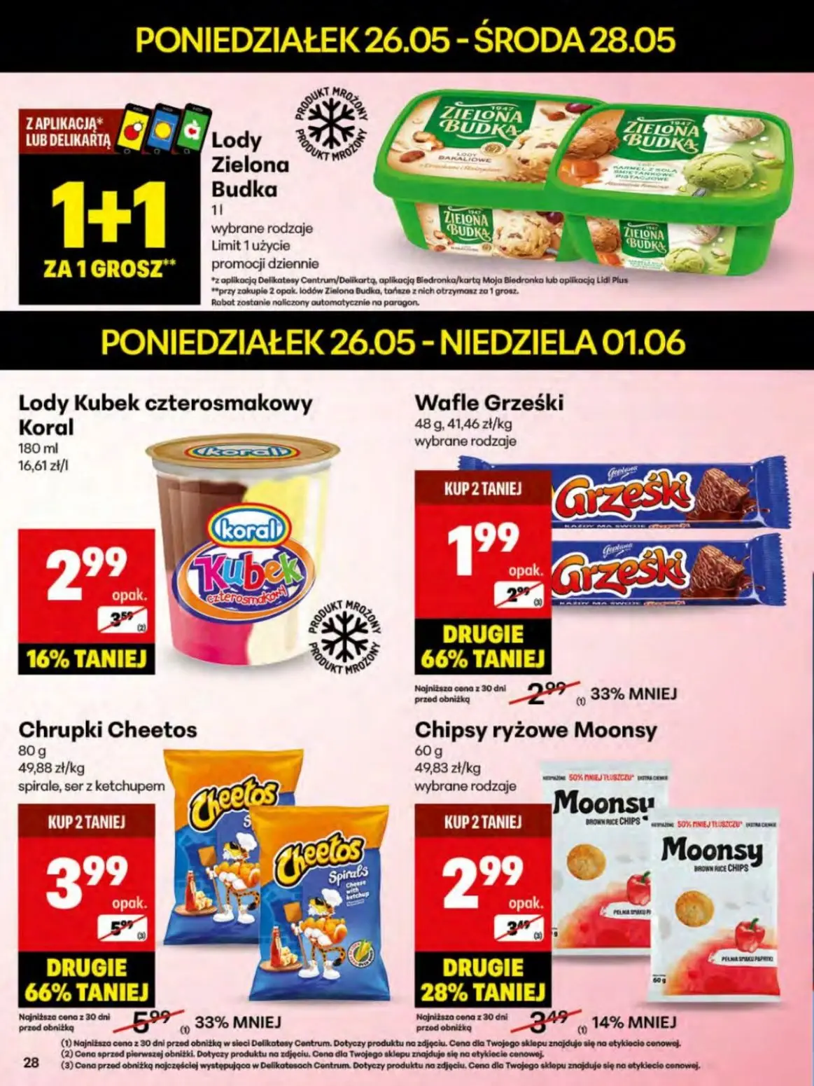 gazetka promocyjna Delikatesy Centrum Od poniedziałku  - Strona 28