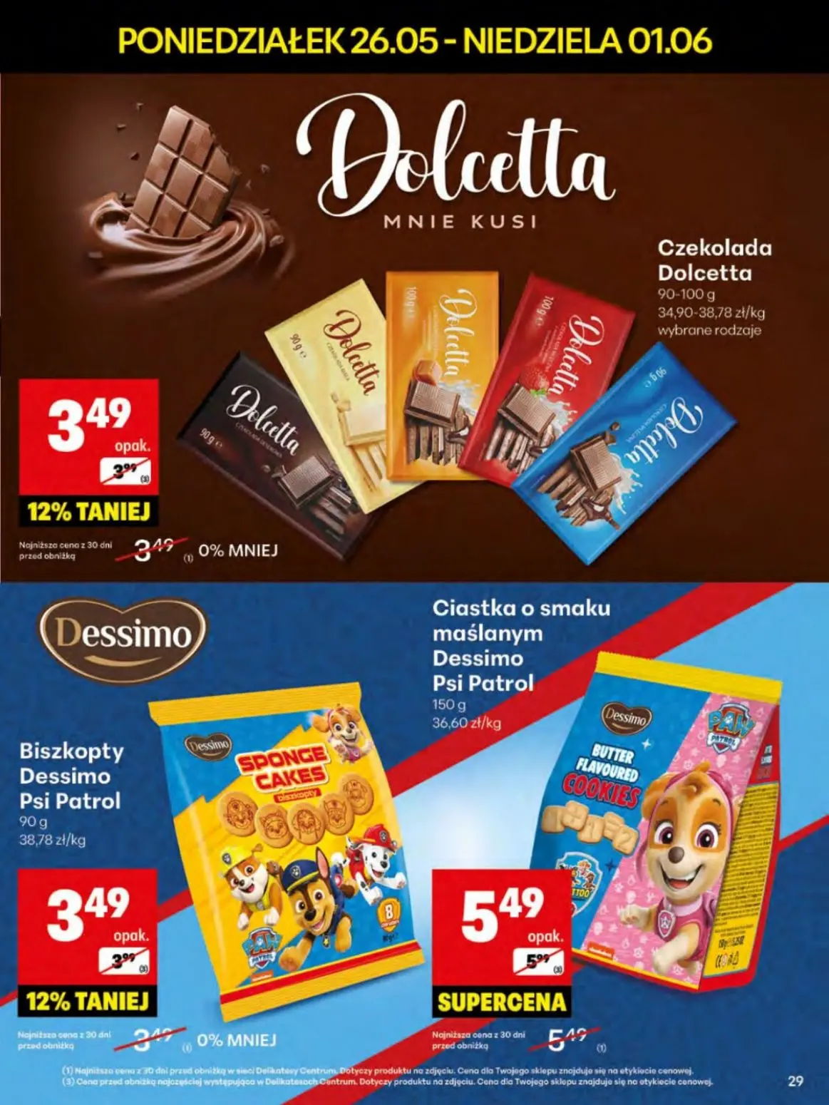 gazetka promocyjna Delikatesy Centrum Od poniedziałku  - Strona 29