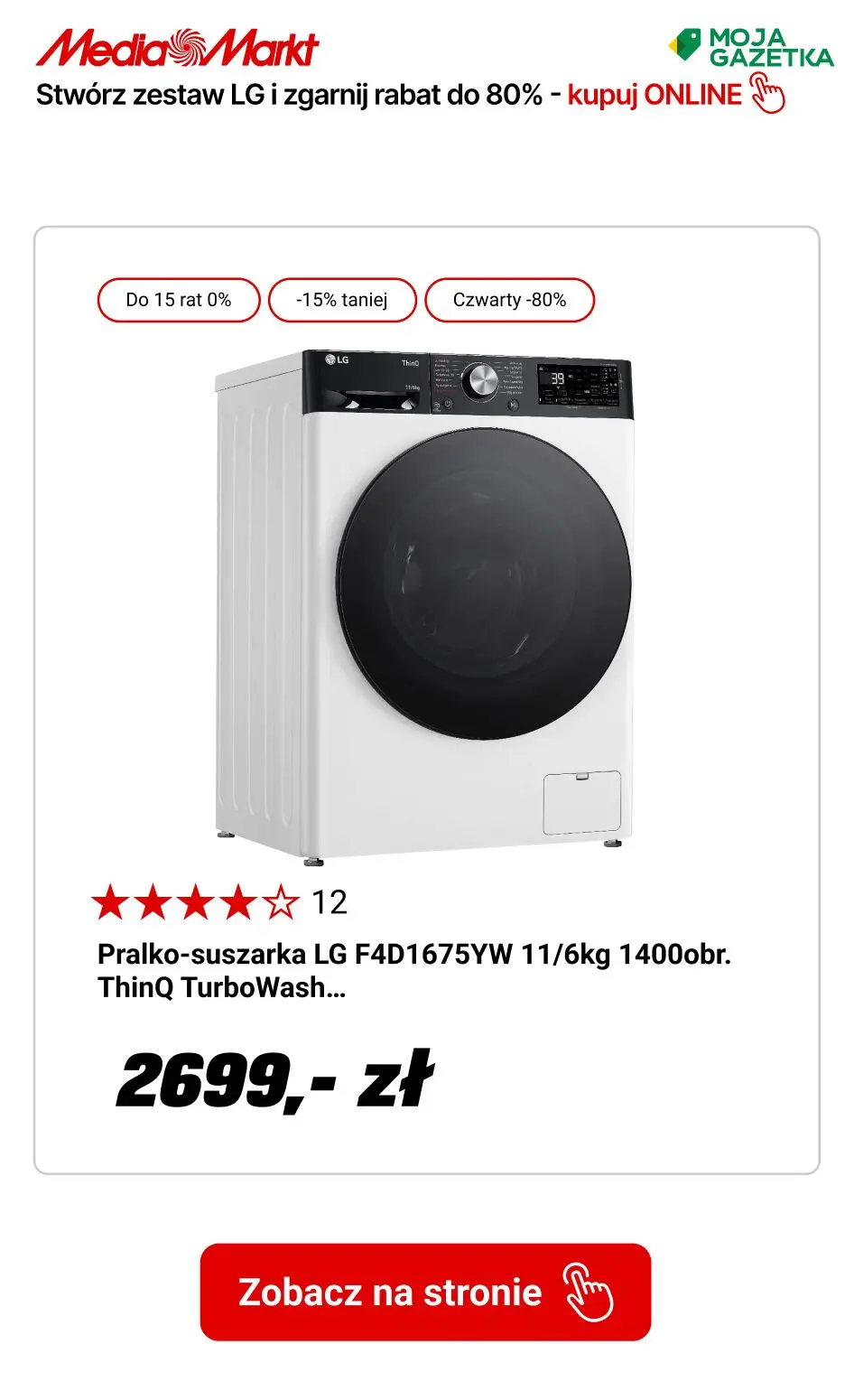 gazetka promocyjna Media Markt LG Zestawomania!! - Strona 3