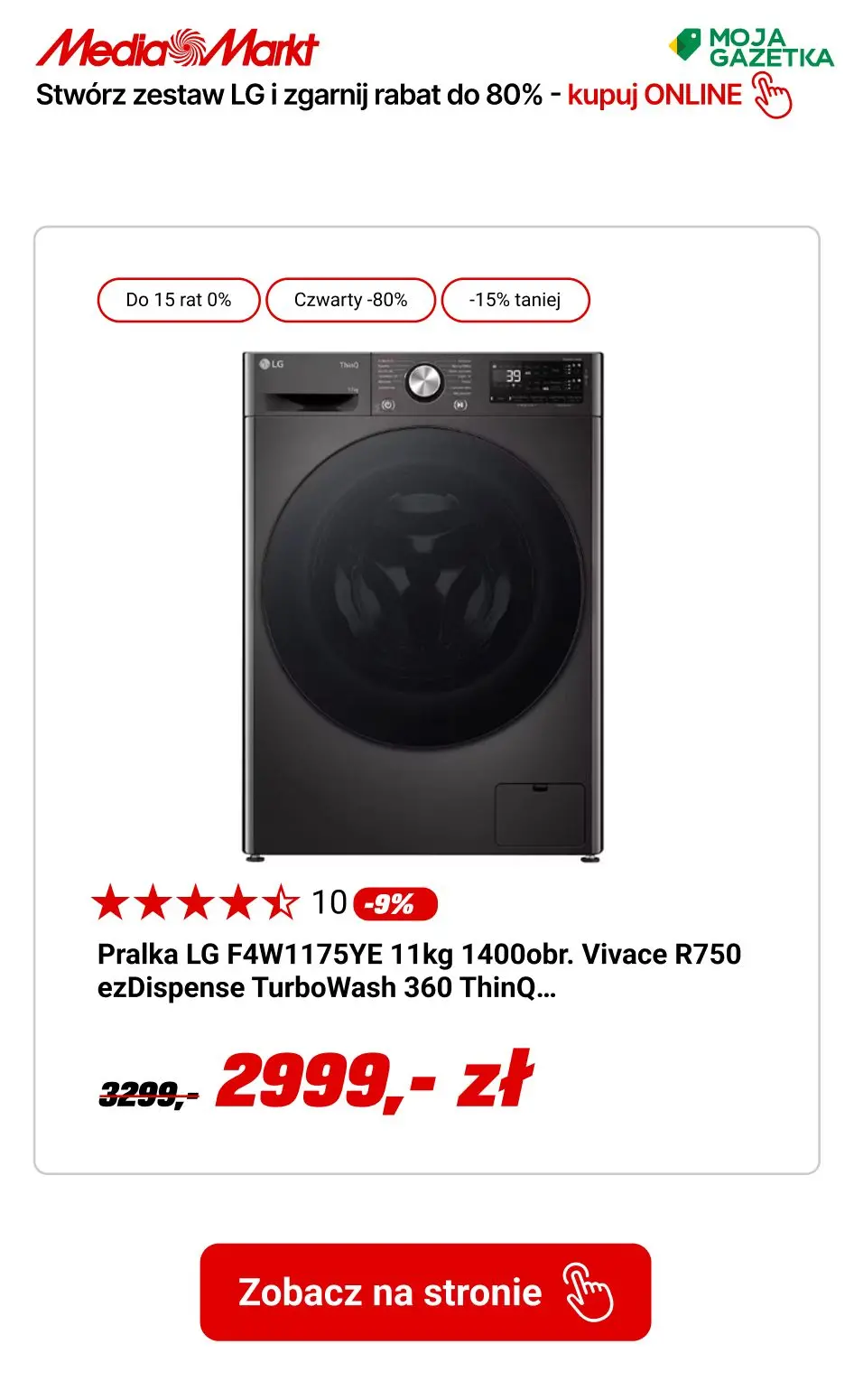 gazetka promocyjna Media Markt LG Zestawomania!! - Strona 10