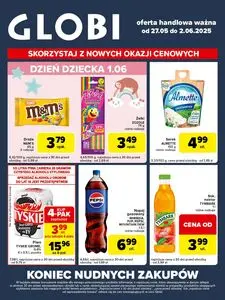 Gazetka promocyjna Globi, ważna od 2025-05-27 do 2025-06-02.