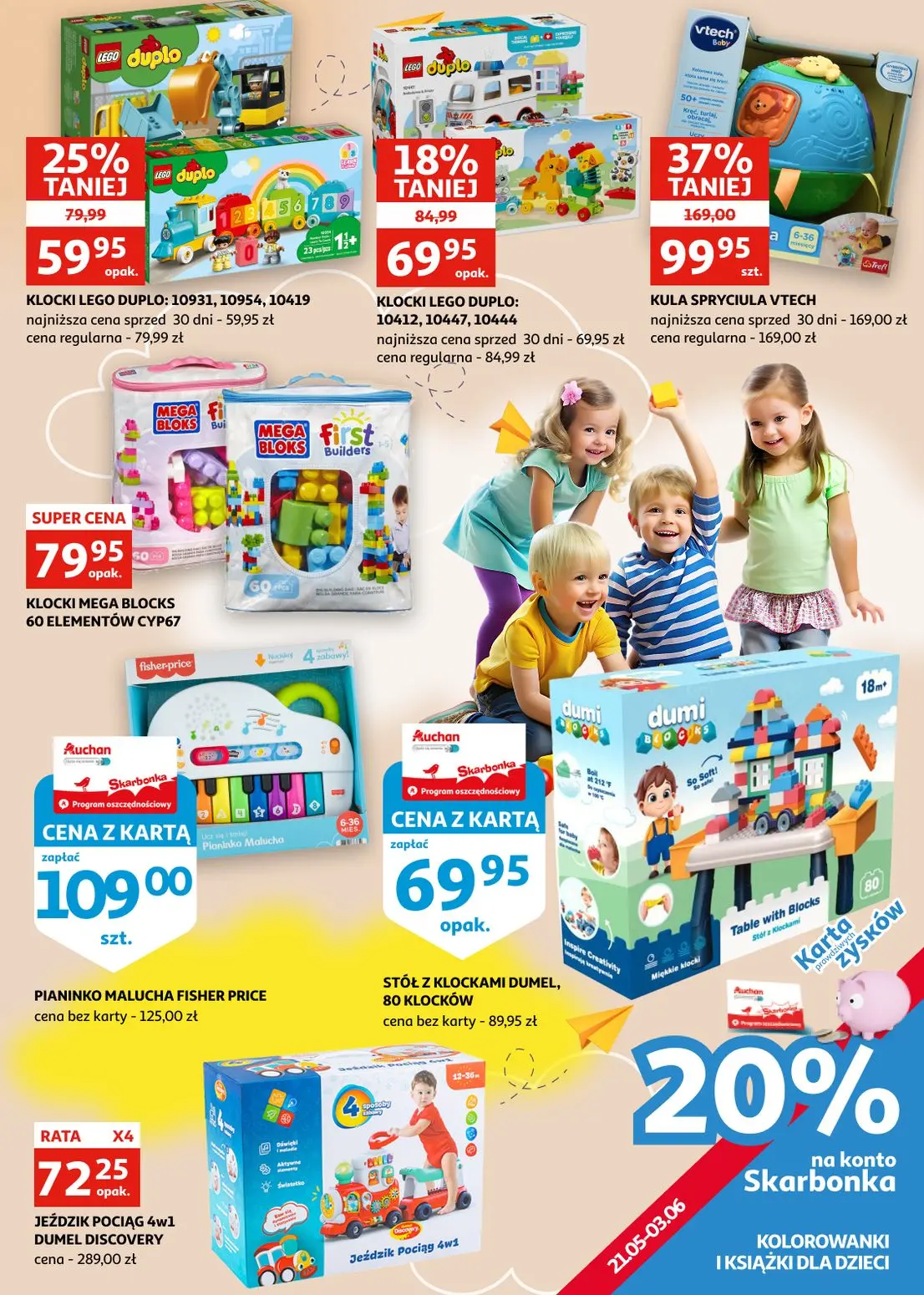 gazetka promocyjna Auchan Dzień dziecka - Racibórz - Strona 3