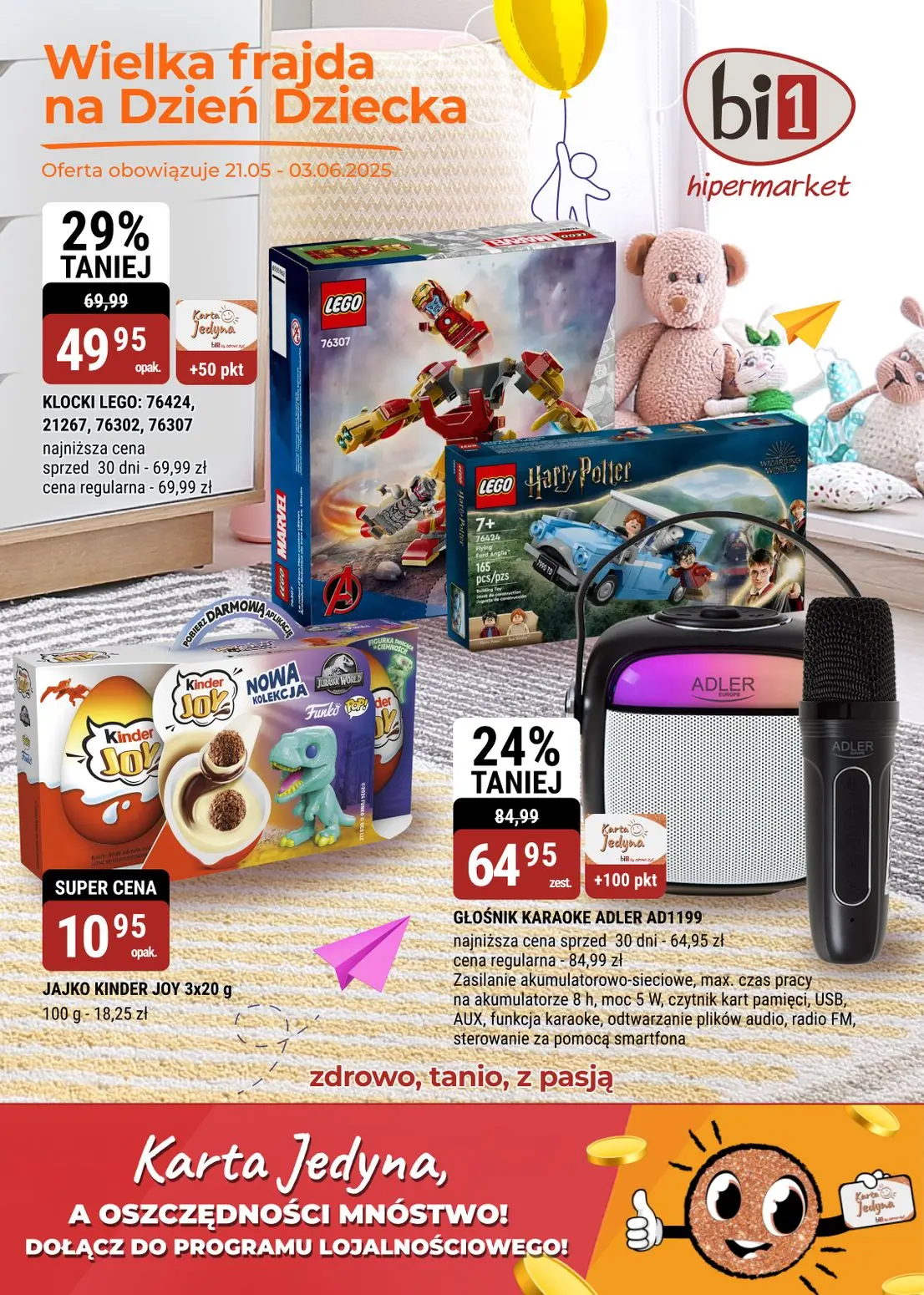 gazetka promocyjna bi1 Dzień Dziecka - Strona 1