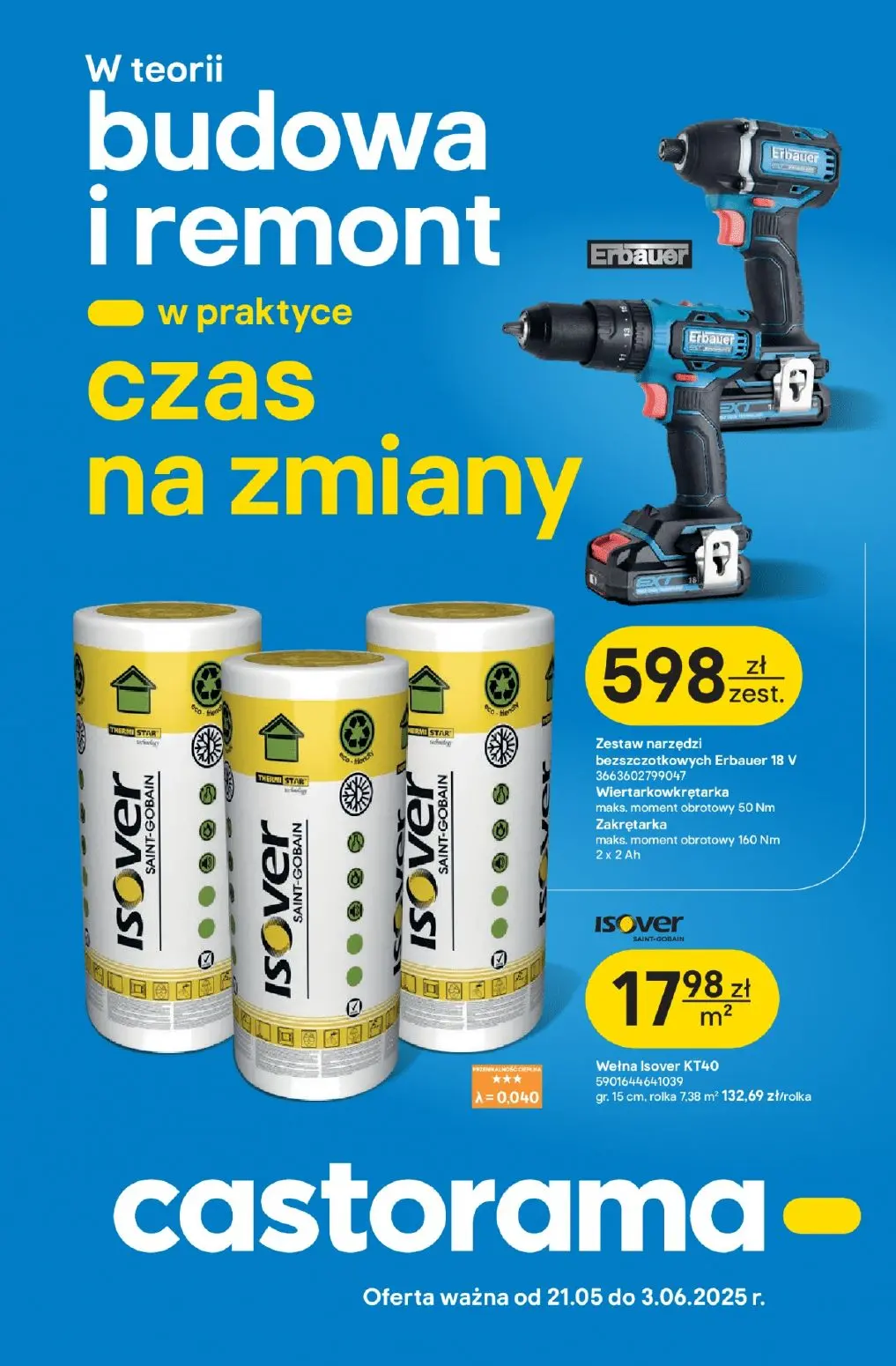 gazetka promocyjna castorama Budowa i remont - Strona 1