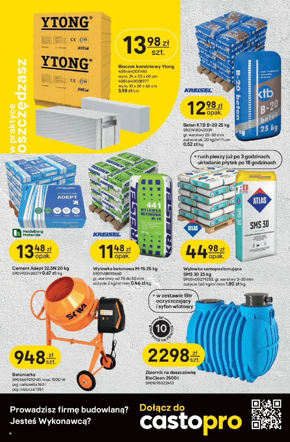 gazetka promocyjna castorama Budowa i remont - Strona 4