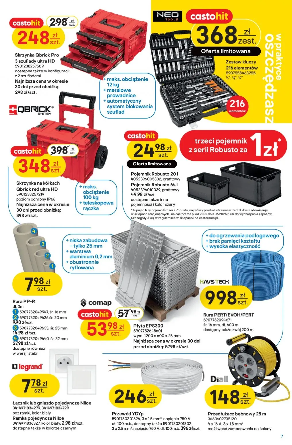 gazetka promocyjna castorama Budowa i remont - Strona 7