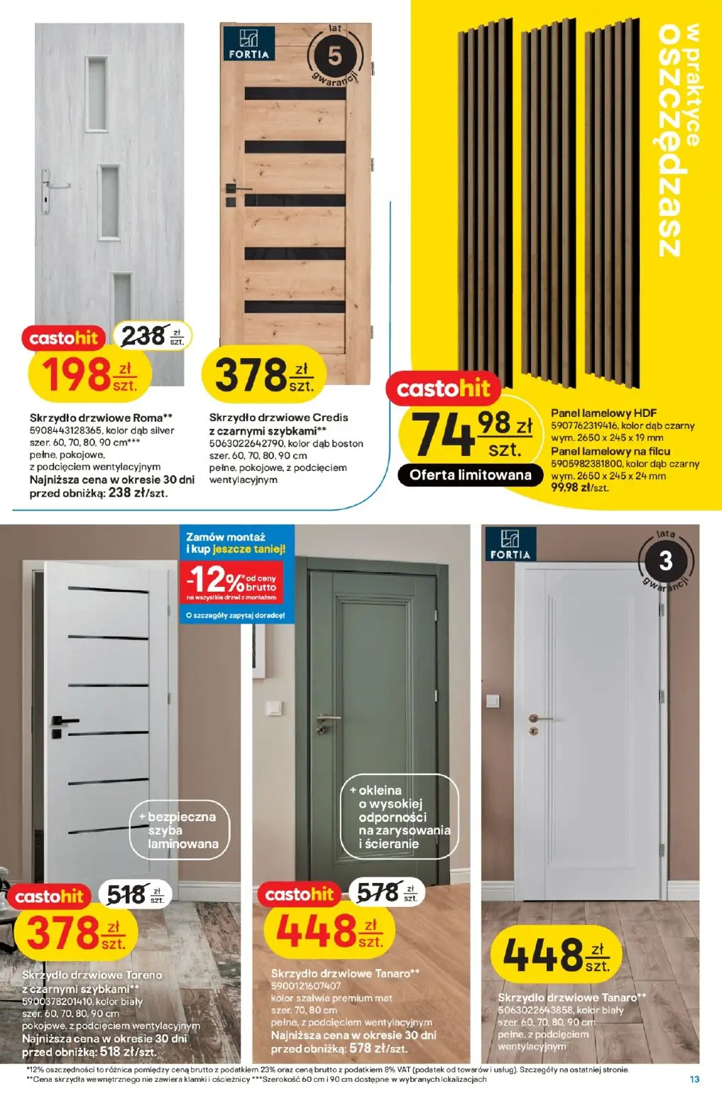 gazetka promocyjna castorama Budowa i remont - Strona 13