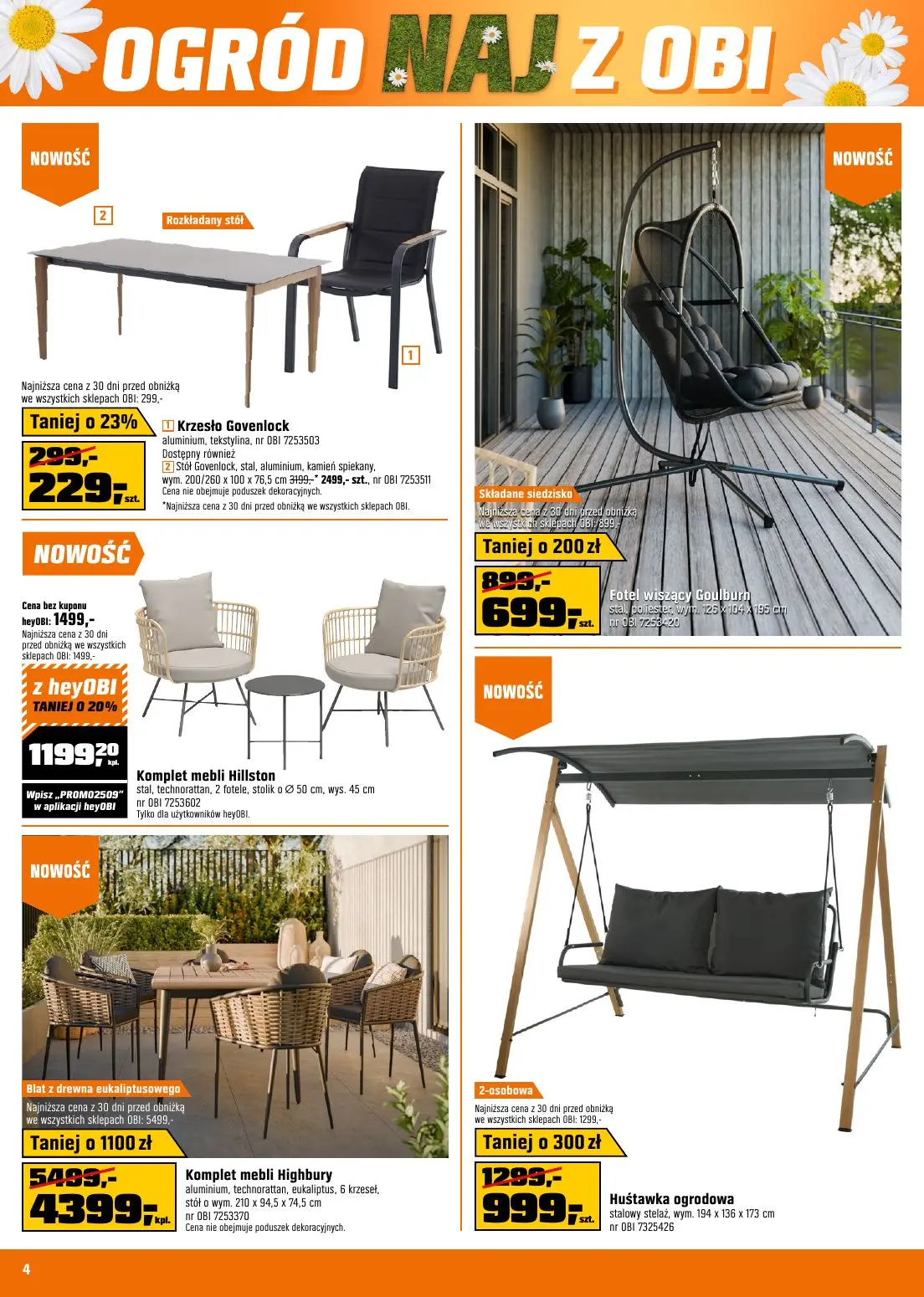 gazetka promocyjna OBI Ogród NAJ - Strona 4