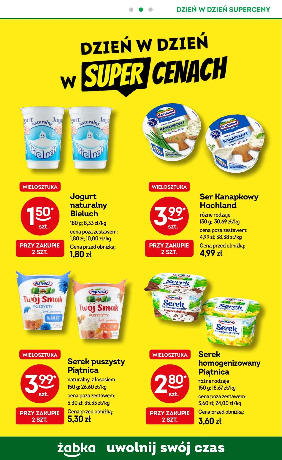 gazetka promocyjna Żabka Uwolnij swój czas - Strona 74