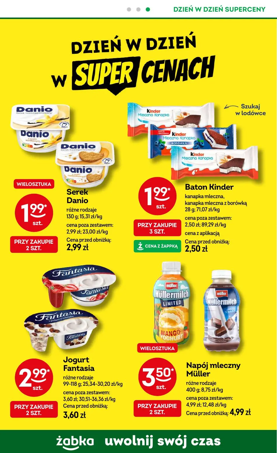 gazetka promocyjna Żabka Uwolnij swój czas - Strona 75