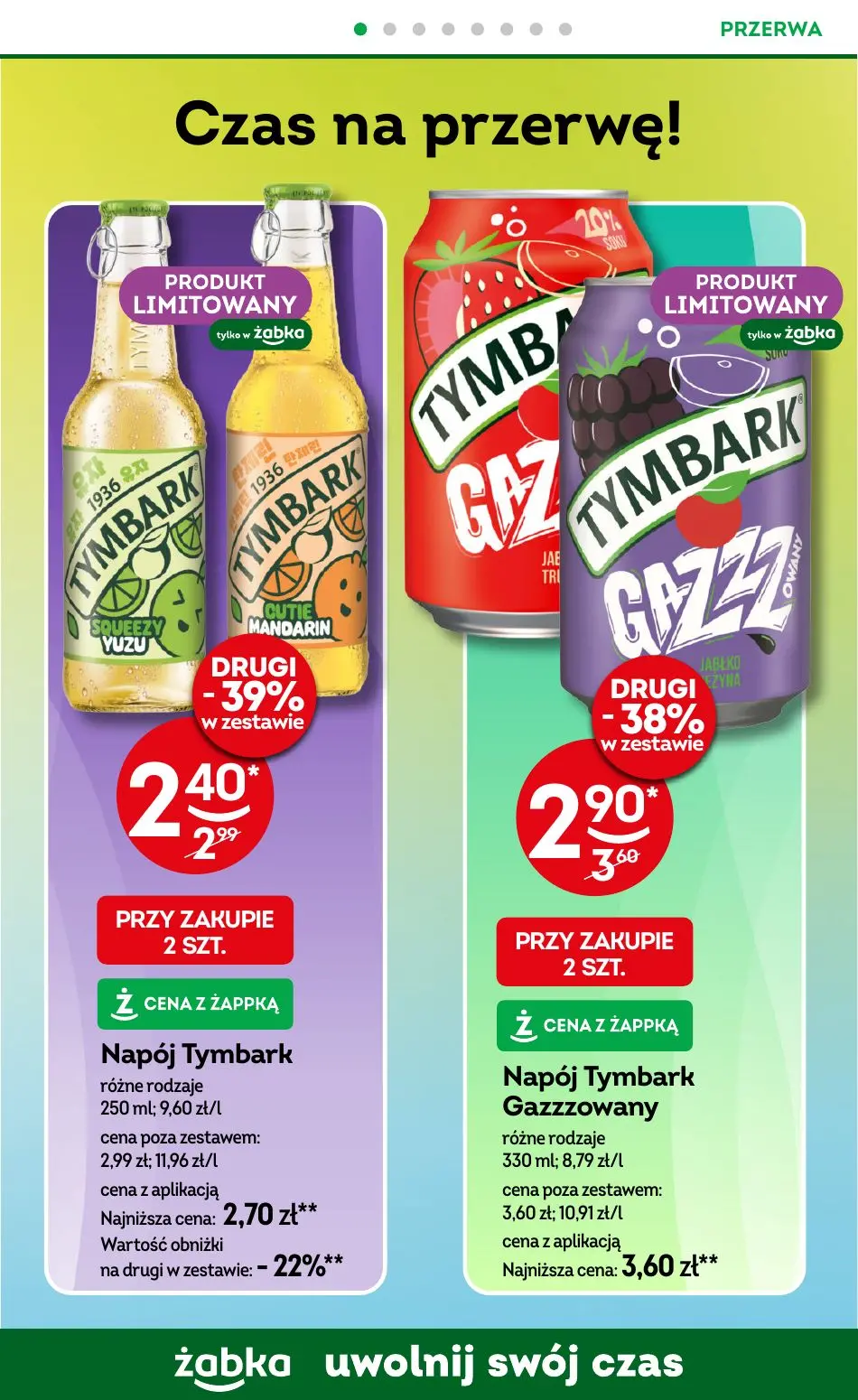 gazetka promocyjna Żabka Uwolnij swój czas - Strona 76