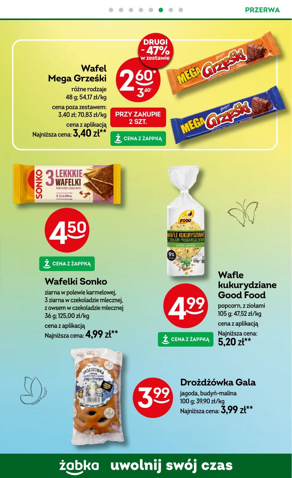 gazetka promocyjna Żabka Uwolnij swój czas - Strona 81