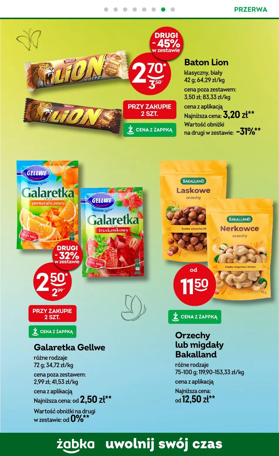 gazetka promocyjna Żabka Uwolnij swój czas - Strona 82