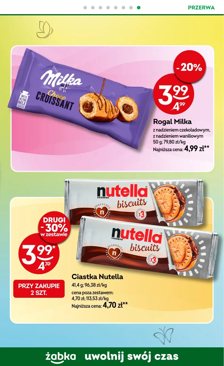 gazetka promocyjna Żabka Uwolnij swój czas - Strona 83
