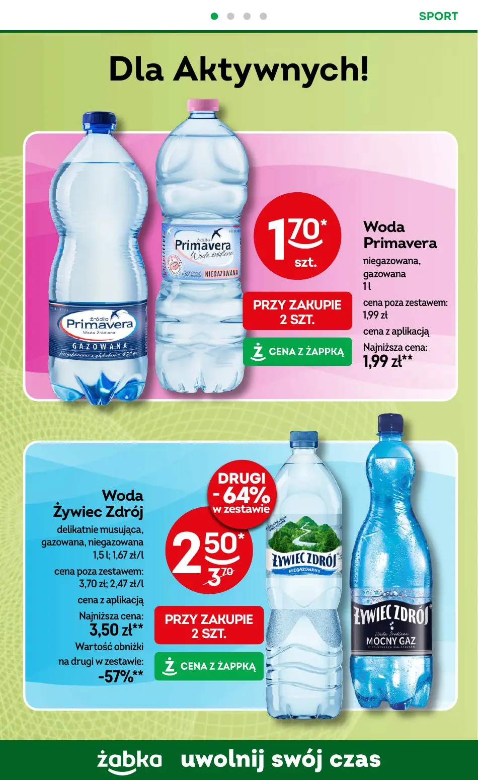 gazetka promocyjna Żabka Uwolnij swój czas - Strona 84
