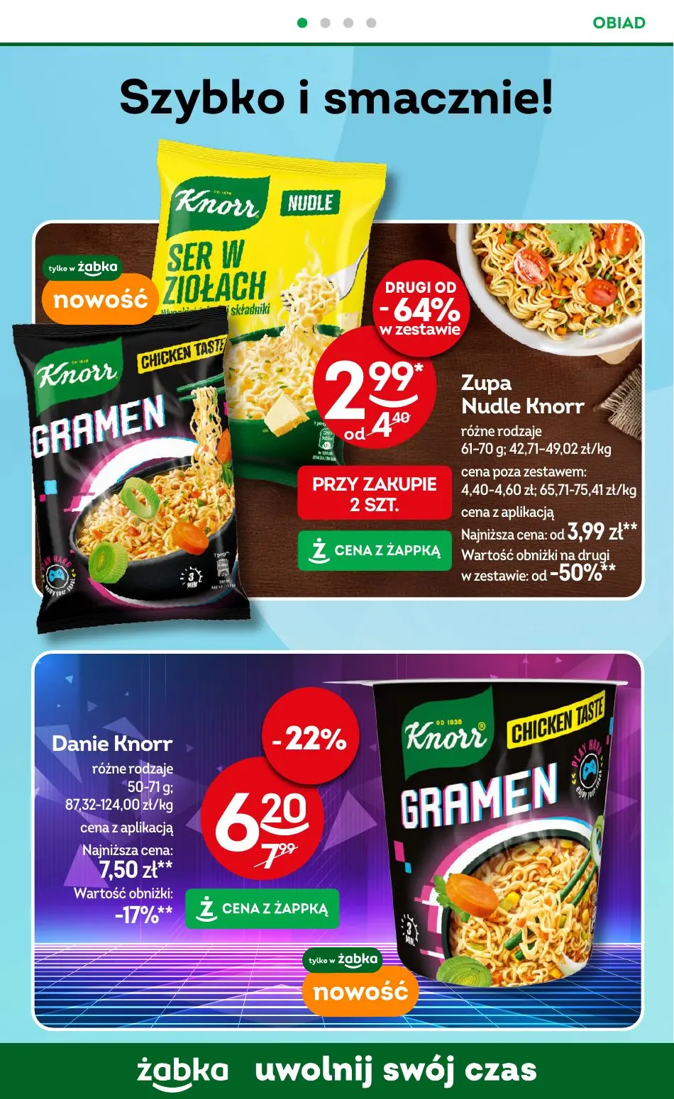 gazetka promocyjna Żabka Uwolnij swój czas - Strona 88