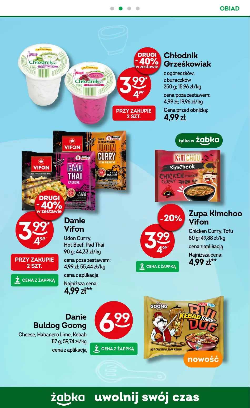 gazetka promocyjna Żabka Uwolnij swój czas - Strona 89
