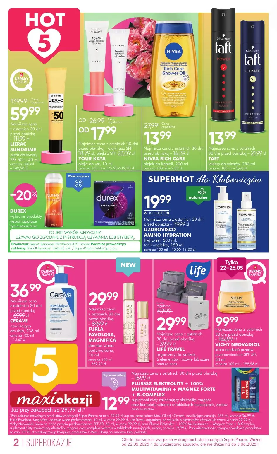 gazetka promocyjna SUPER-PHARM Dla Was MAMY - Strona 2